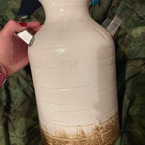 Sonoma farmhouse style milk jug decor